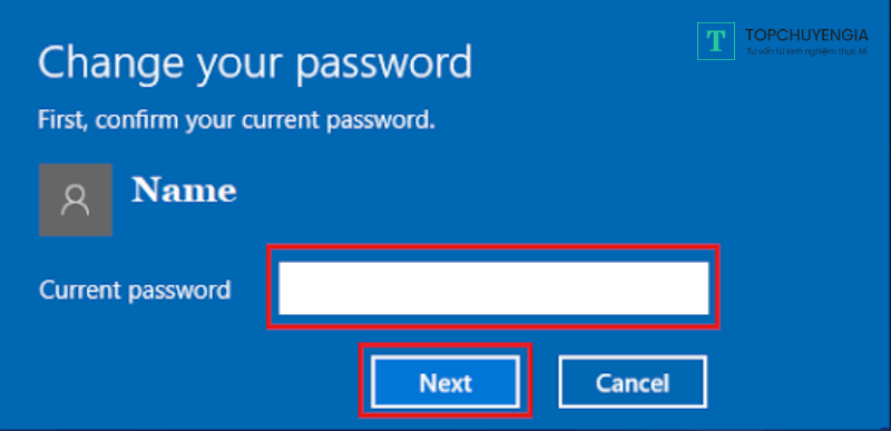 bỏ password máy tính win 10