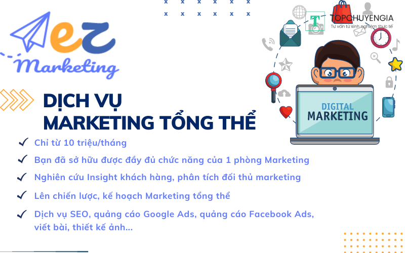 Dịch vụ marketing tổng thể giải pháp thiết thực cho mọi doanh nghiệp