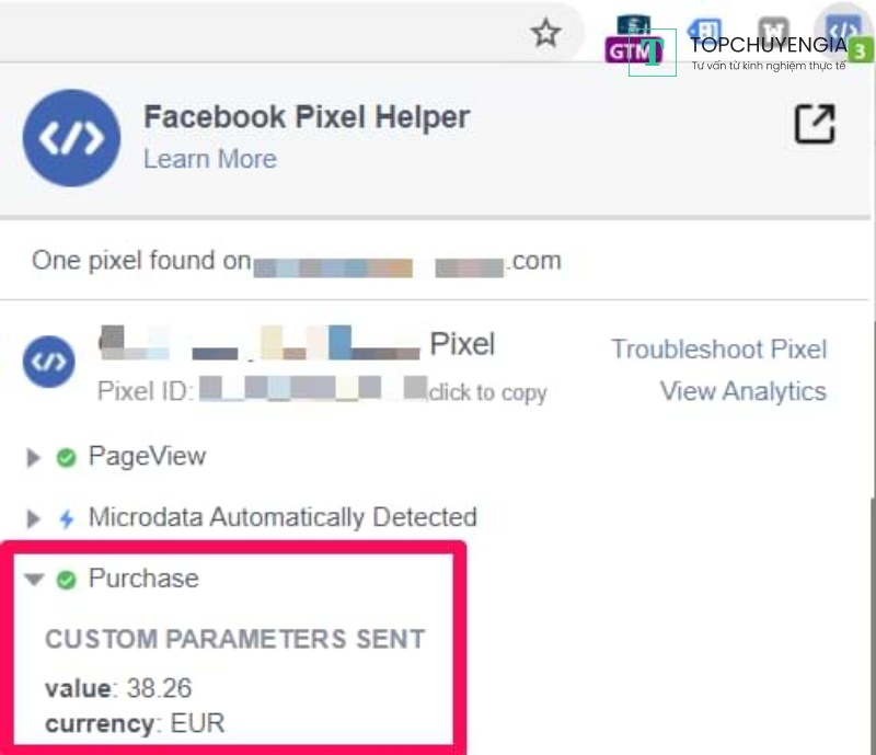 Facebook Conversion Tracking với Google Tag Manager