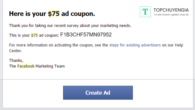 Tín dụng quảng cáo Facebook là gì