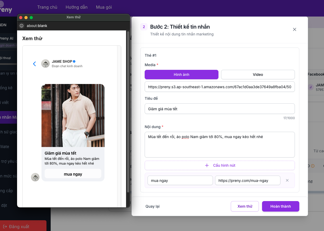 Facebook Marketing Messages (FMM) “đòn bẩy doanh thu” từ tệp khách hàng sẵn có