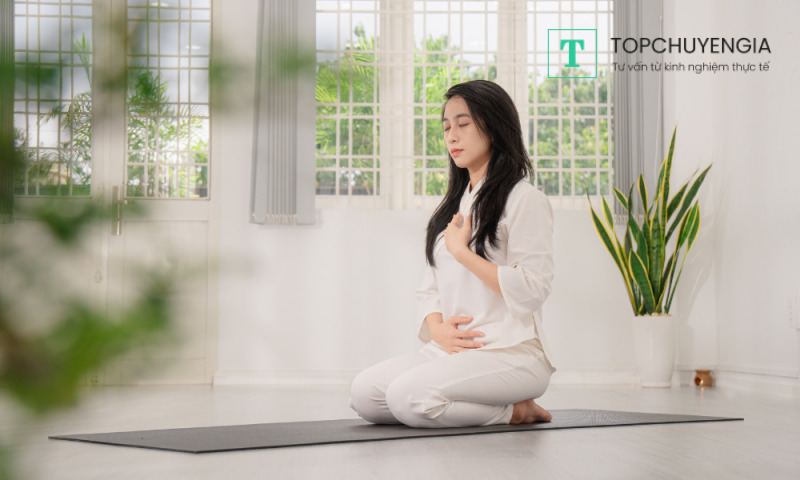 Tập yoga giúp điều hòa nhịp thở