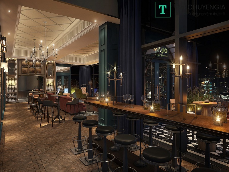 KHÔNG GIAN SANG TRỌNG VÀ BÍ ẨN CỦA COCKTAIL BAR TẠI QUẬN BÌNH THẠNH