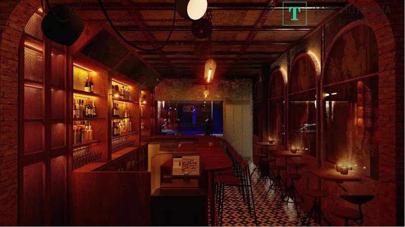 TO HIDDEN COCKTAIL BAR NẰM BÍ MẬT TRÊN TẦNG HAI TÒA NHÀ GS25