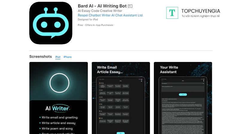 Bard AI app