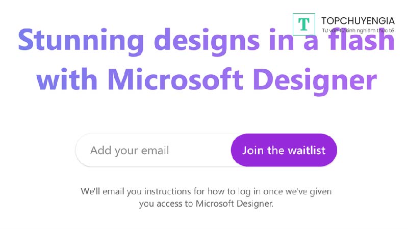 cách đăng ký tài khoản Microsoft Designer