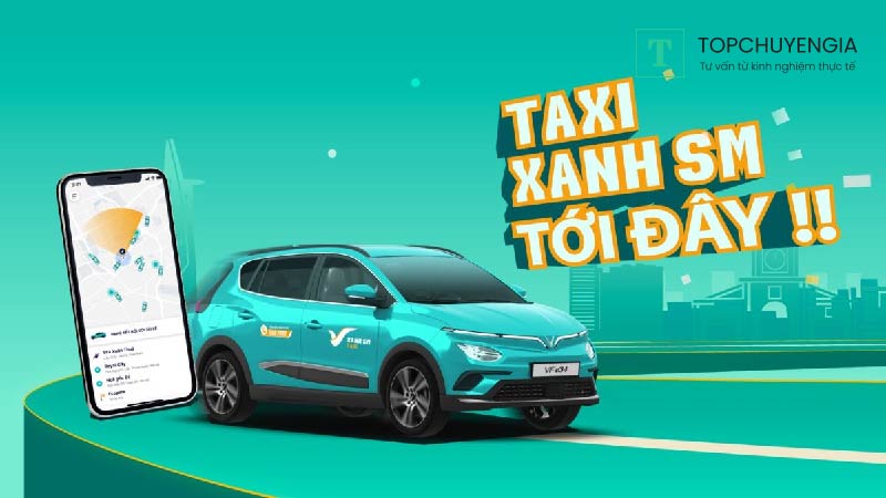 Hướng Dẫn Cách đặt Taxi Xanh SM Của VinFast Dễ Dàng Nhất