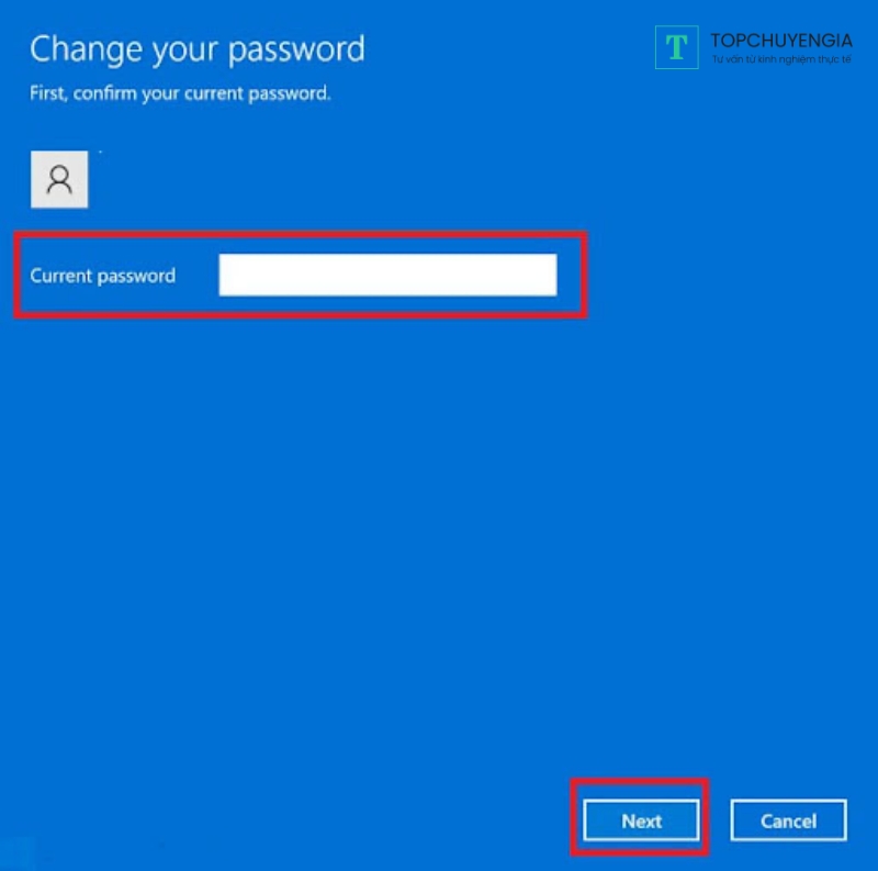 Cách đổi password cho máy tính win 11
