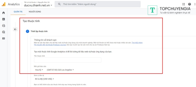 cách kết nối google analytics và google tag manager