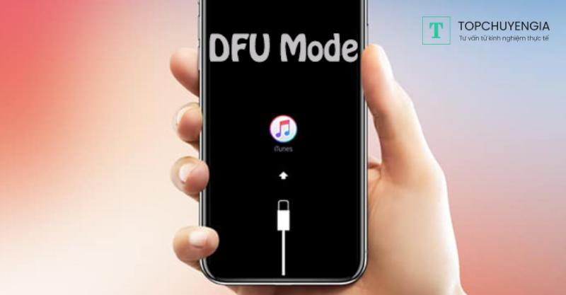 Cách thoát khỏi chế độ DFU trên iPhone