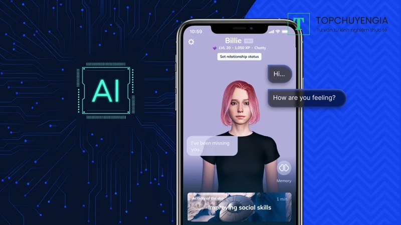 Chatbot tiếng Việt Replika