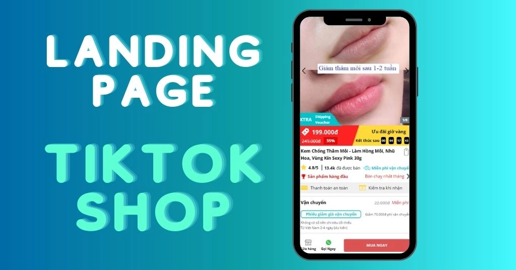 Chạy quảng cáo Landing Page trên Tiktok Ads