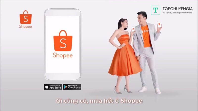chiến lược marketing của Shopee