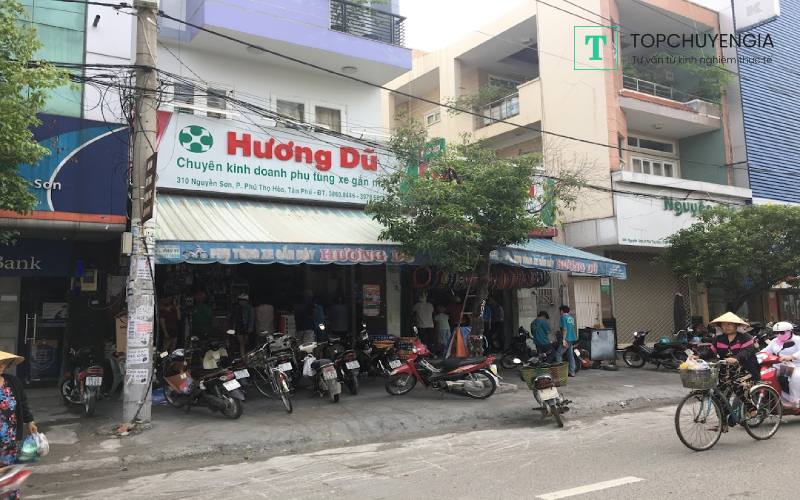 Cửa hàng phụ tùng xe máy Hương Dũ