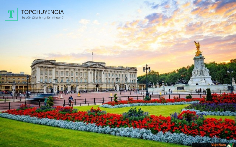 Cung điện Buckingham ở London