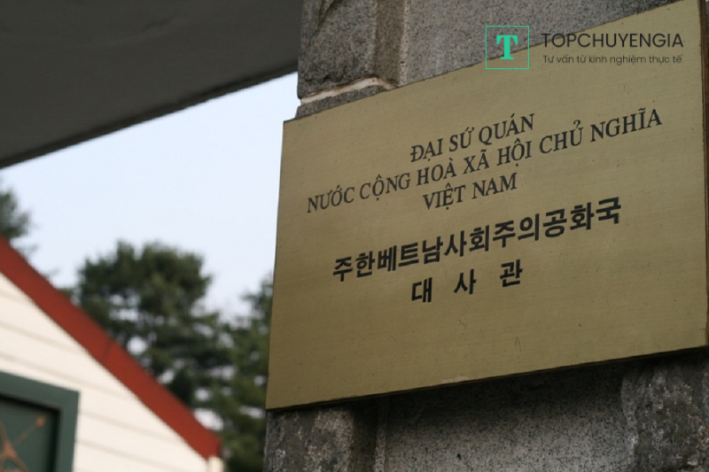 Thông tin liên hệ Đại sứ quán Việt Nam ở Hàn Quốc