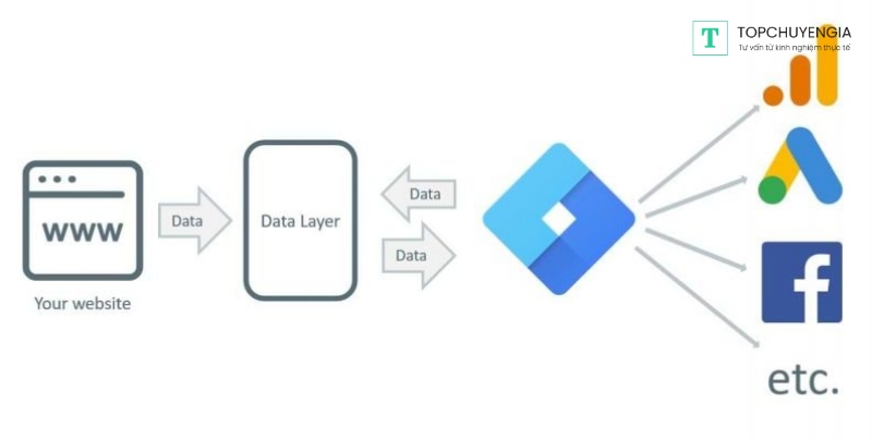 data layer trong google tag manager