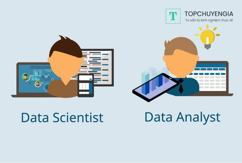 Phân biệt Data Scientist với Data Analyst