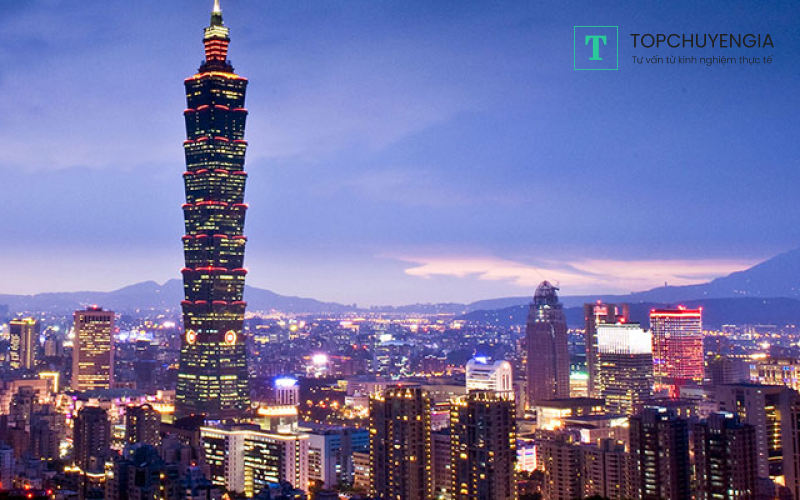 Đài Loan có sự tăng trưởng kinh tế nhanh chóng
