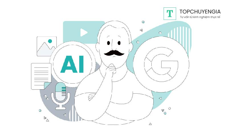 Google có phạt nội dung do AI viết không