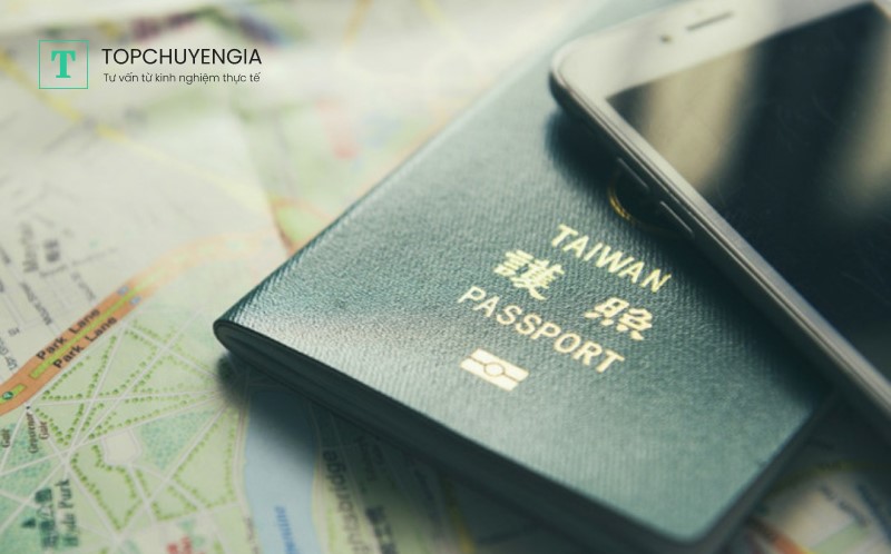 Bộ hồ sơ du học Đài Loan cần hộ chiếu