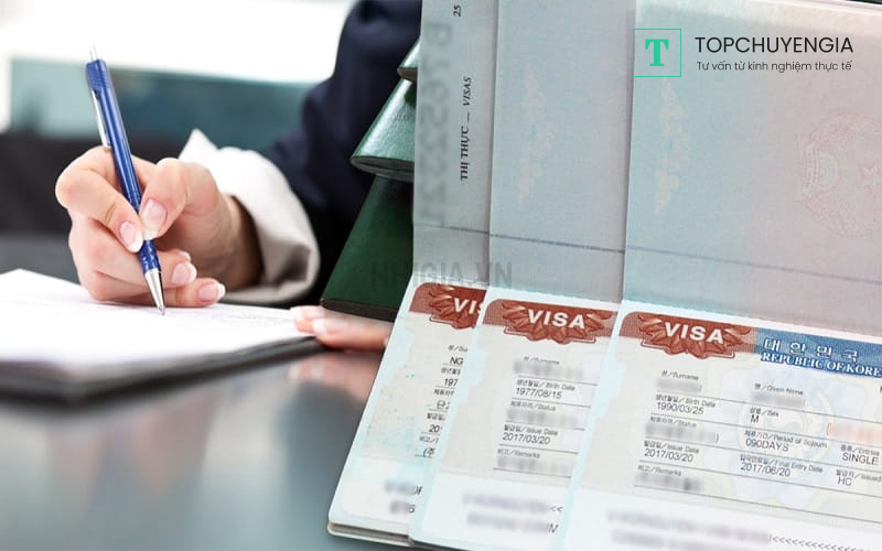 Những thông tin cần chú ý khi làm hồ sơ xin visa Hàn