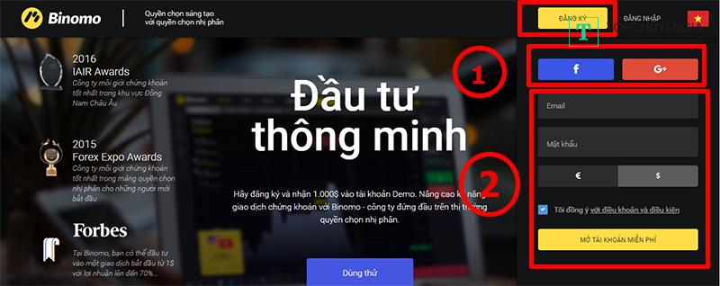 kiếm tiền từ binomo