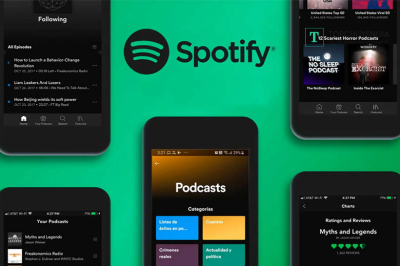 Kiếm tiền từ podcast Spotify