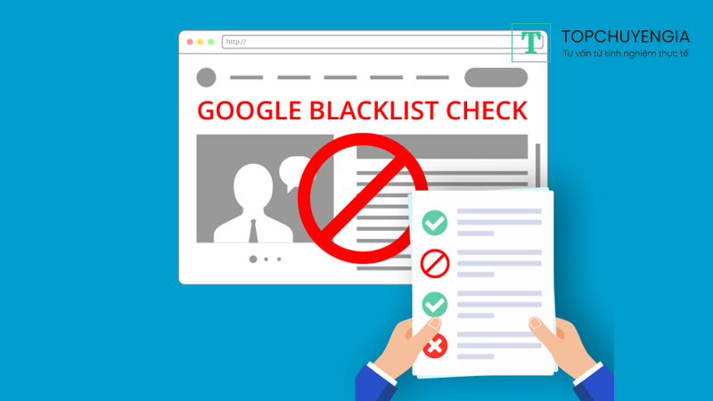 Kiểm tra blacklist của Google để biết site có bị phạt không