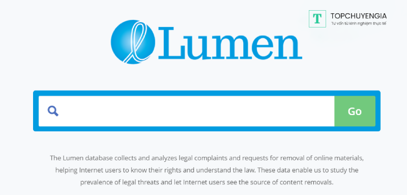 Kiểm tra bằng Lumen Database