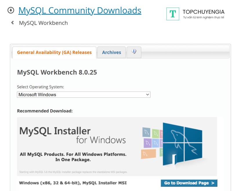 Cách cài đặt MySQL