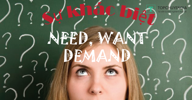 Need, Want, Demand