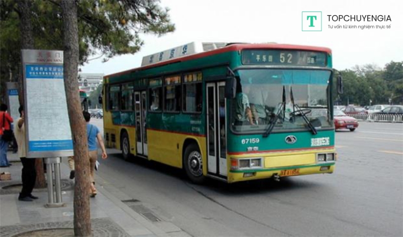 Phương tiện đi lại du học Trung Quốc - xe bus