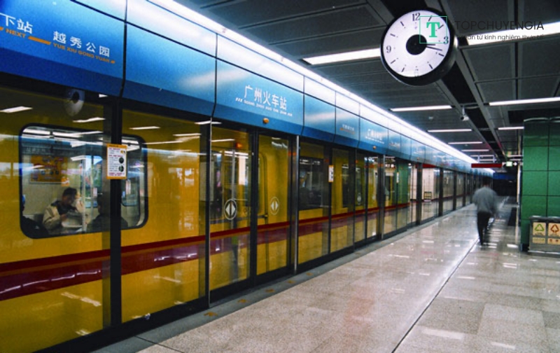 Phương tiện đi lại du học Trung Quốc - tàu điện ngầm