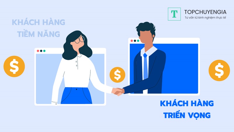 Khách hàng tiềm năng vs Khách hàng triển vọng