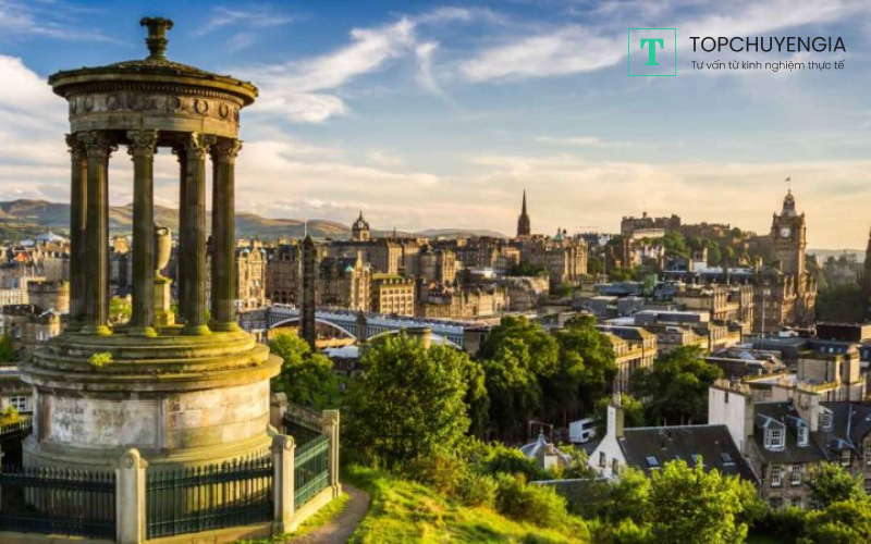 Scotland - thủ đô Edinburgh