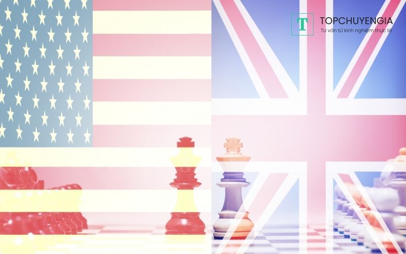 so sánh du học Anh và Mỹ