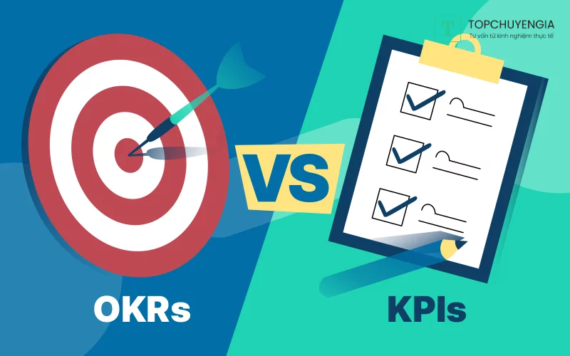 sự khác nhau giữa OKR và KPI