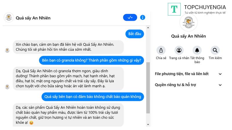 Hoàn tất tích hợp chatbot