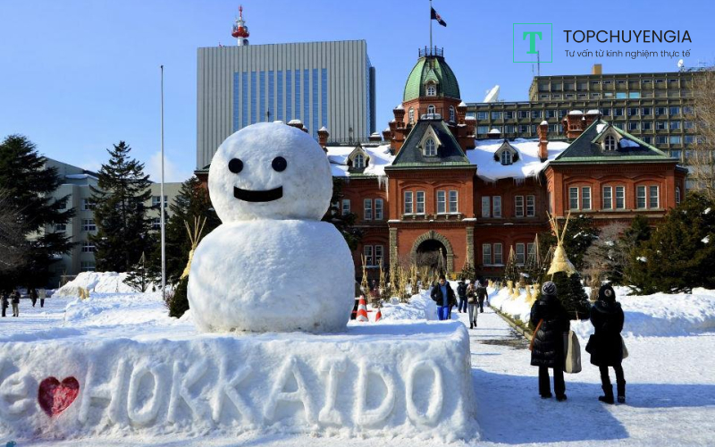Thành phố Hokkaido có nhiều chính sách khuyến khích việc học dành cho du học sinh.