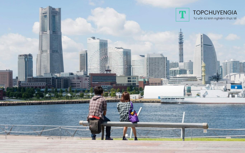Yokohama là các thành phố nên đi du học nhật thuộc tỉnh Kanagawa - thành phố nổi tiếng thứ hai của Nhật Bản.