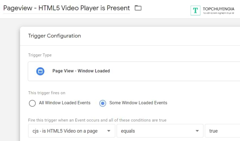 Track HTML5 Video với Google Tag Manager và GA4