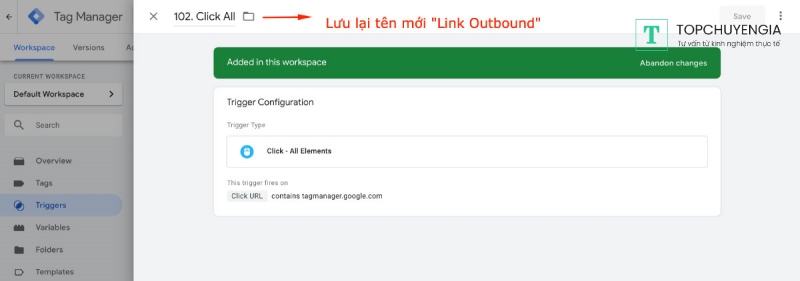 tracking outbound bằng google analytics