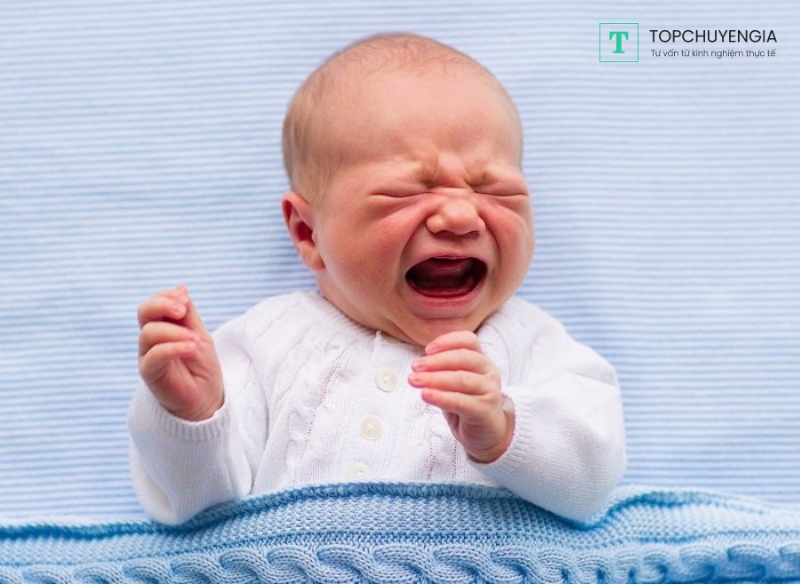 Các biện pháp giúp trẻ sơ sinh ngừng khóc