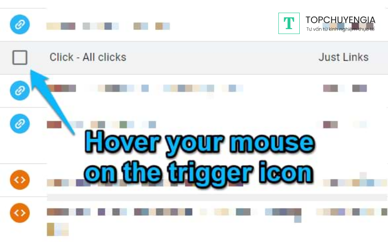 trigger group trong Google tag manager