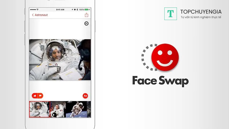 Ứng dụng ghép mặt AI Microsoft Face Swap