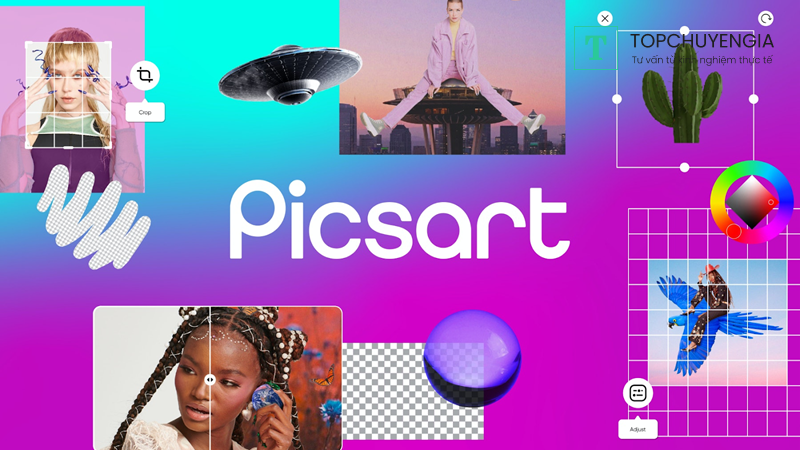 Ứng dụng ghép mặt AI PicsArt