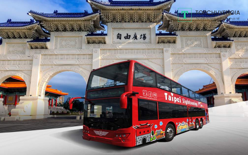 Xe bus phương tiện đi lại phổ biến ở Đài Loan